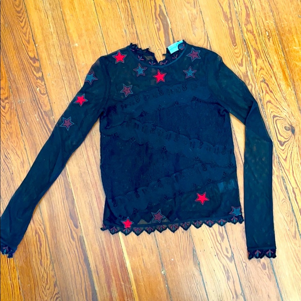 Zagid & Voltaire Sheer Shirt
